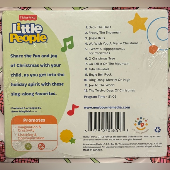 Fisher Price Little People Christmas Party Sing-Along NEW - Picture 2 of 2